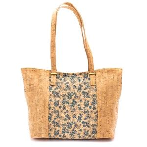 Eco Friendly Natural Cork Women Shoulder Handbag